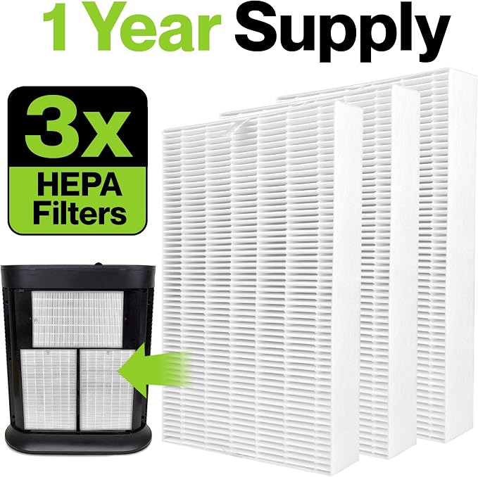 Durabasics 3 Pack of HEPA Filters Compatible - Image 3