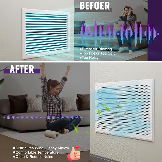 Mxclimate Sound Deadening Kit for Vent, Sound Proof Foam Panels 5.38 sqft - Image 6