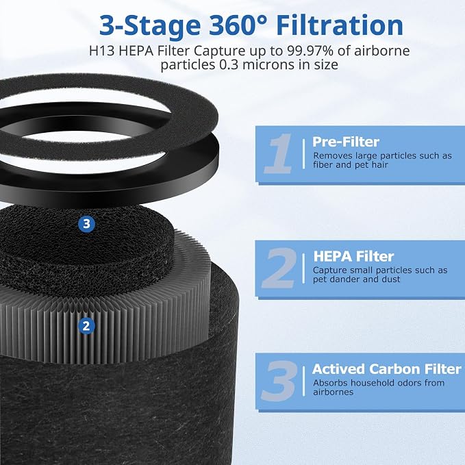 2 Pack TZ-K1 Replacement Filter Compatible - Image 4