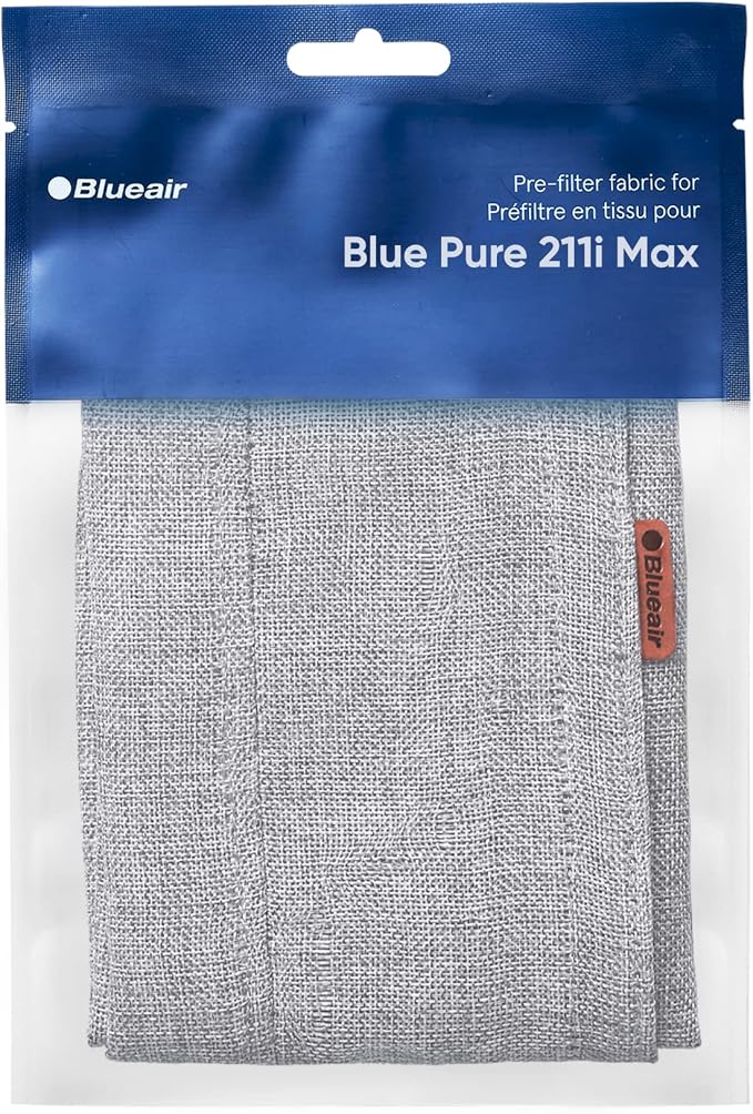 BLUEAIR Genuine Pre-Filter Blue Pure 211i Max Air Purifier, Washable Fabric by Unknown