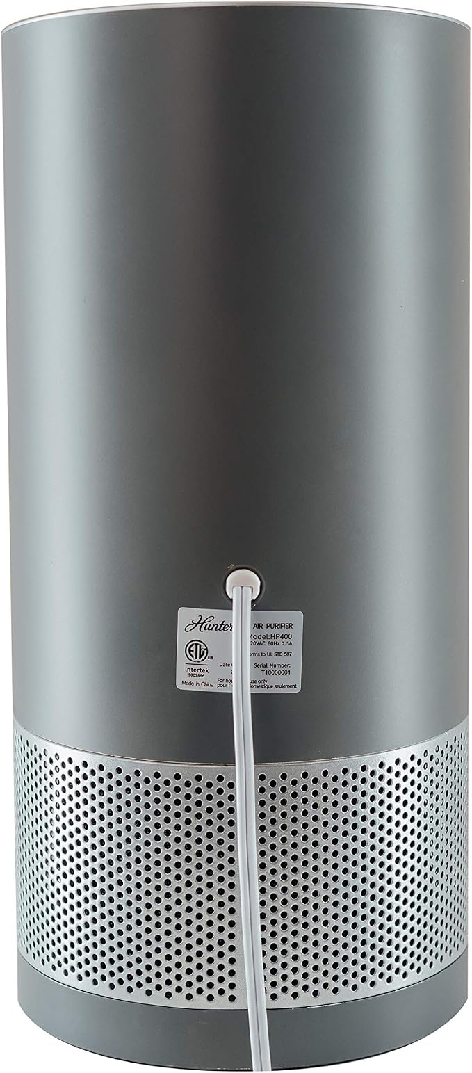 Hunter Fan Company HP400 Round Tower Air Purifier - Image 9