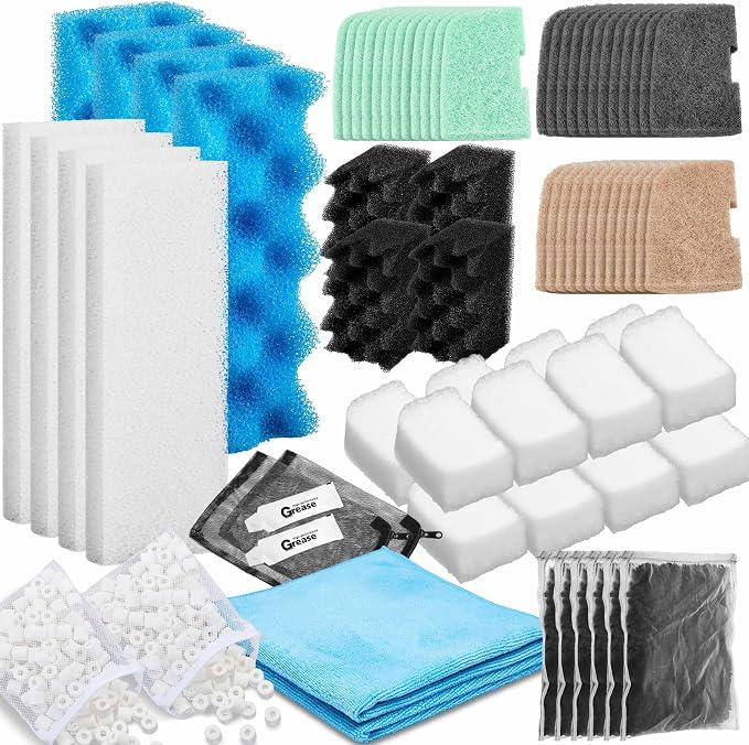 74 Pcs Filter Media Compatible by Threlaco
