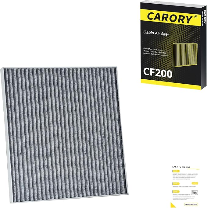 CARORY Cabin Air Filter w/Activated Carbon by Carory