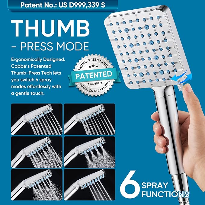 Cobbe Filtered Shower Head - Image 4
