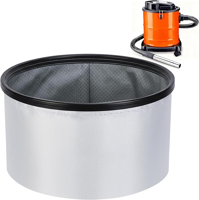 Tlswshsy 11.8'' x 11.8'' x 7'' Double Layer Ash Vacuum Filter, PAAC301 Washable by Tlswshsy