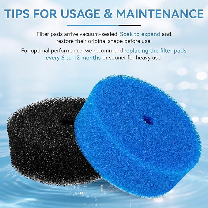 Pond Filter Replacement Pads for FP900 & FP1250UV Pressurized Pond Filter - Image 6