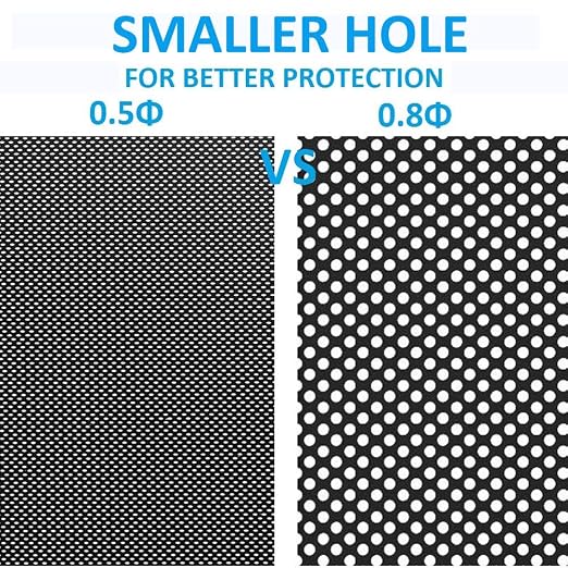 140mm 5.5inch Magnetic Frame PVC Dust Filter Grills - Image 2
