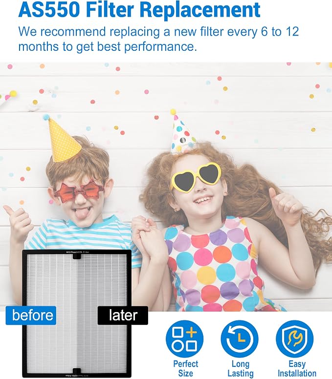 2 Pack F301H HEPA Filter Replacement Compatible - Image 6