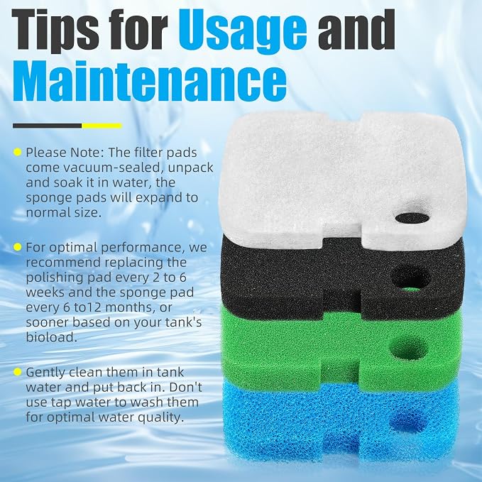 AQUANEAT Replacement Canister Filter Pads Compatible - Image 5