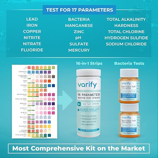 Varify 17in1 Complete Drinking Water Test Kit - Image 3