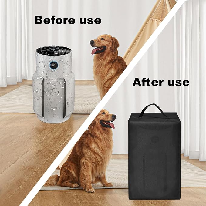 Smoke Purifier Cover HEPA Air Purifier Lid Heavy Duty Waterproof Anti-Static - Image 3