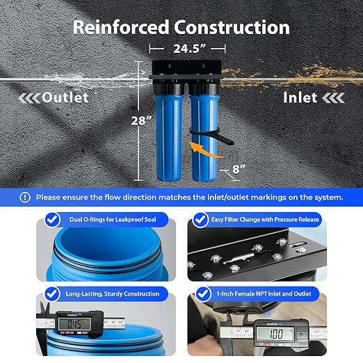 iSpring PFAS-Reducing Whole House Water Filter System, Also Removes Chlorine - Image 4