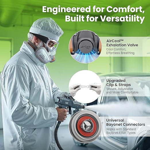 AirGearPro G-500 Reusable Respirator Mask - Image 7
