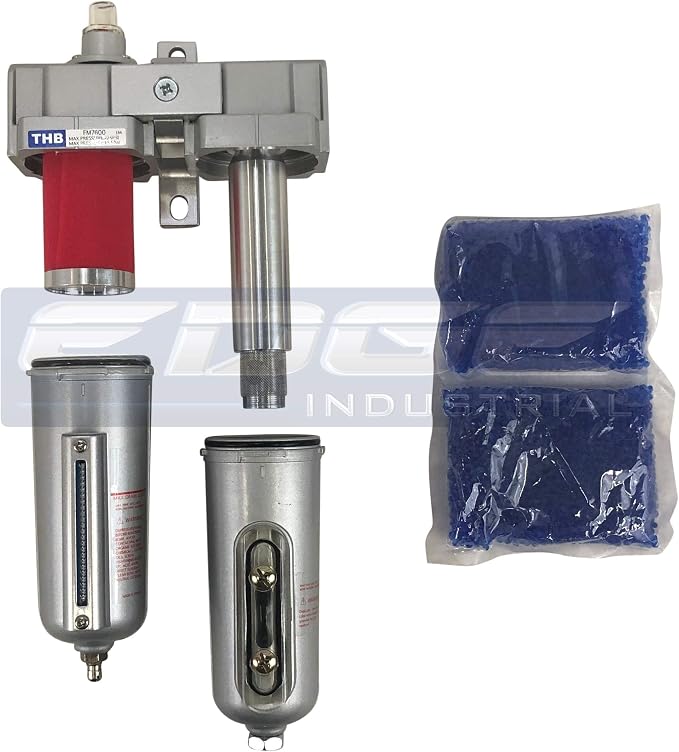 INDUSTRIAL GRADE 3/4" NPT, IN-LINE COALESCING FILTER & DESICCANT AIR DRYER - Image 2