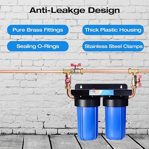 H&G Lifestyles Whole House Water Filter System, Iron Filter - Image 7