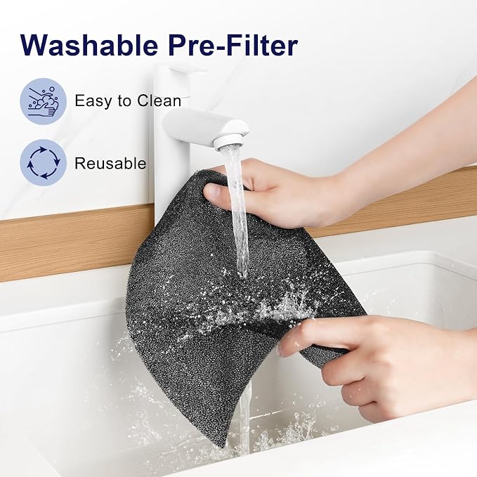 ToLife TZ-K2 Air Purifier Replacement Filter, 3-in-1 High-Efficiency Activated - Image 5