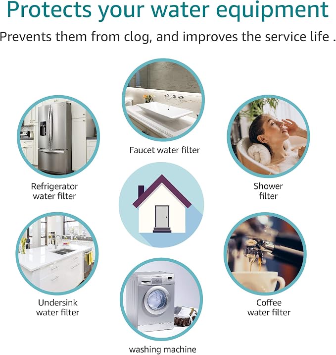 AQUA CREST AP110 Whole House Water Filter, Sediment Filter, 5 Micron, - Image 7