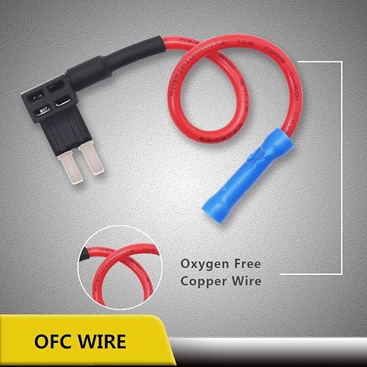 FT4-10 10 Pack 12V Car Add-a-Circuit Fuse Tap Adapter ACZ Blade Fuse/Micro 2 - Image 4