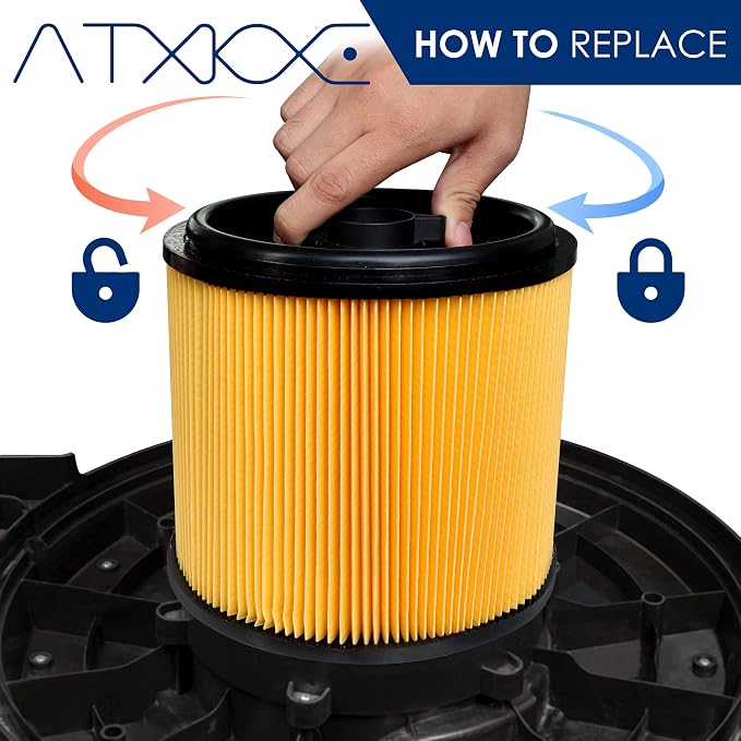 VCFS Replacement Filter for Vacmaster 5-16 Gallon Standard Cartidge Filter and - Image 4