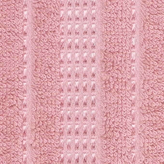 Melissa Linen, Bath Sheet, 100% Turkish Cotton Towel for Bathroom, Absorbent, Quick Dry, Durable and Soft Shower Towel, 35 in x 60 in Large, Spa and Hotel Quality, Dusty Pink