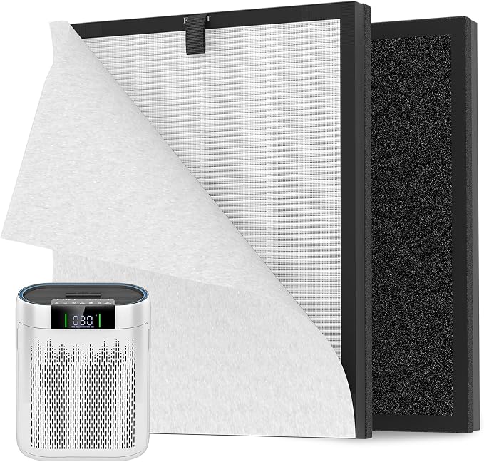 2 Pack 4-in-1 AP2000WF Air Filter Replacement Compatible by Sinnya