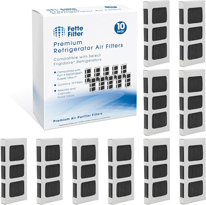 Fette Filter - Refrigerator Air Filter Compatible by Fette+Filter