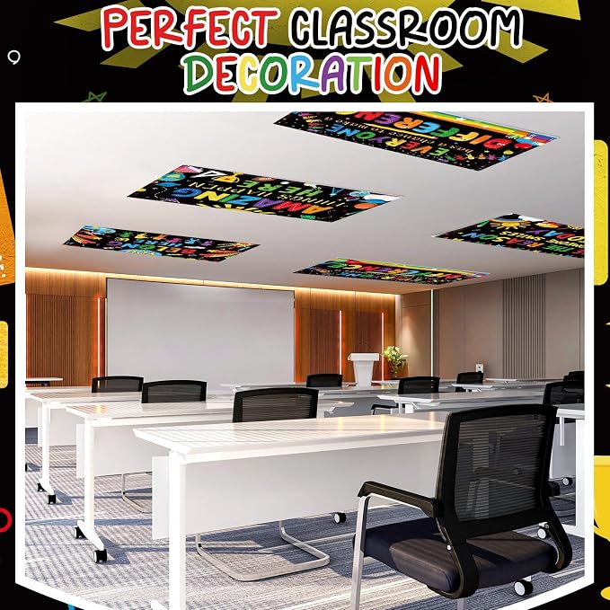 ROCEEI Pack of 4 Fluorescent Light Covers - Image 6
