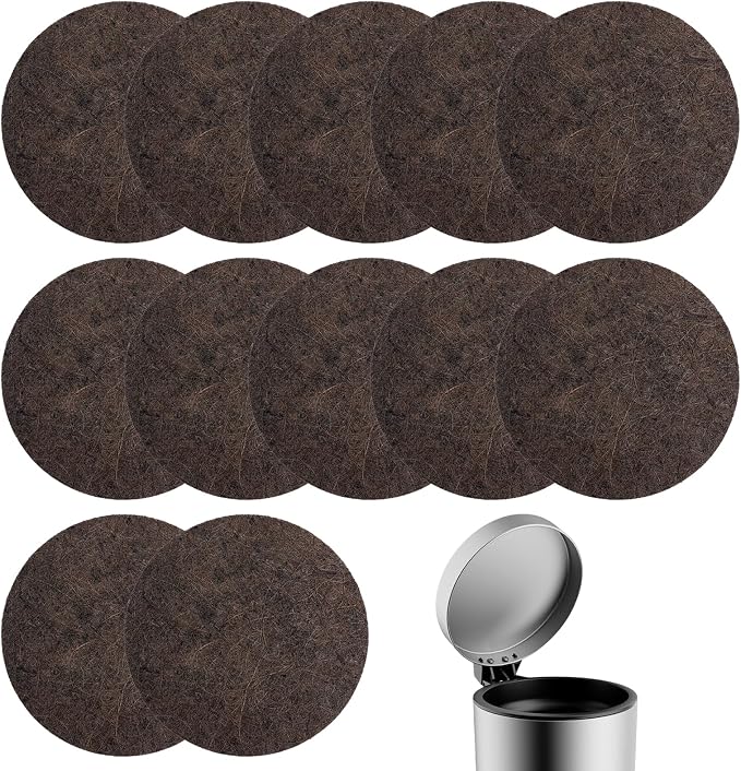Compost Filters, 7.25 Inch | Biodegradable Coconut Fiber Charcoal Air Filters by Unknown