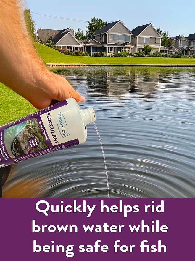 PONDSCAPE Pond Flocculant – Clears Cloudy & Murky Pond Water – Fast-Acting - Image 3