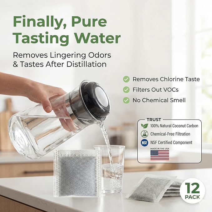 Green Piece® 12 Pack Water Distiller Filters - Image 8
