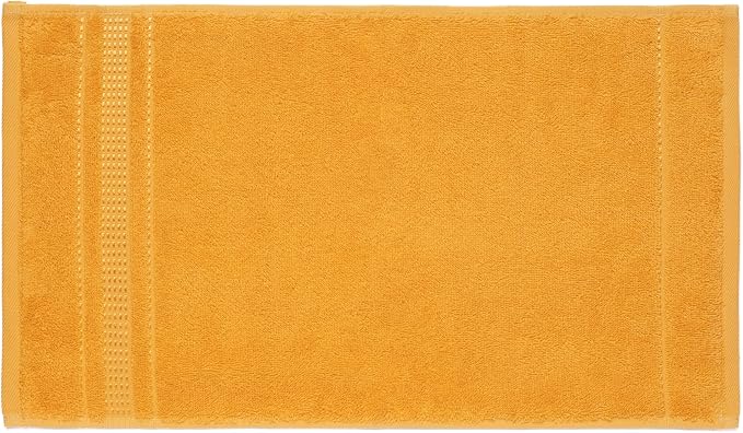 Melissa Linen, 2 Piece Bath Towel Set, 100% Turkish Cotton Bath Towels for Bathroom, Absorbent, Quick Dry, Durable and Soft Shower Towel, 28 in x 55 in, Spa and Hotel Quality, Yellow