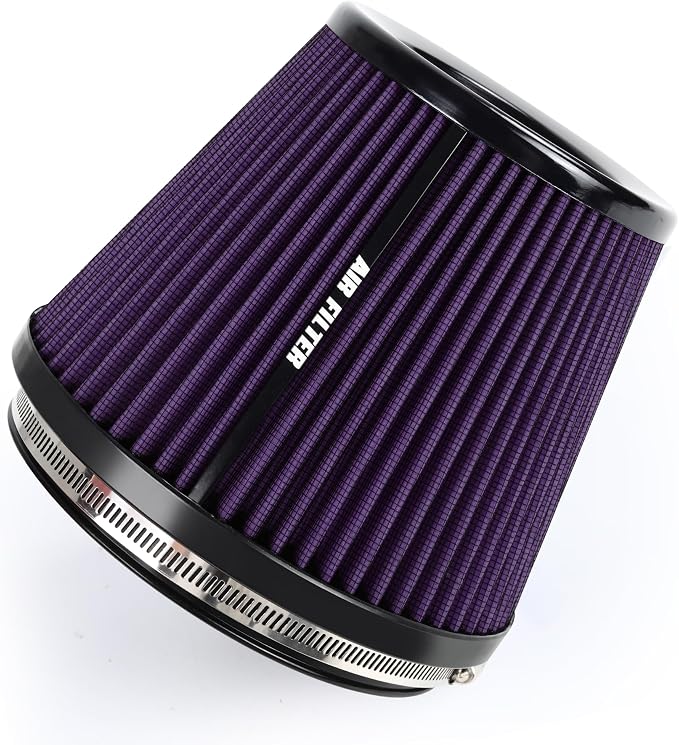 6" 152mm Inlet Cold Air Intake Filter High Flow Honeycomb Top Replacement by DrivewithConfidence