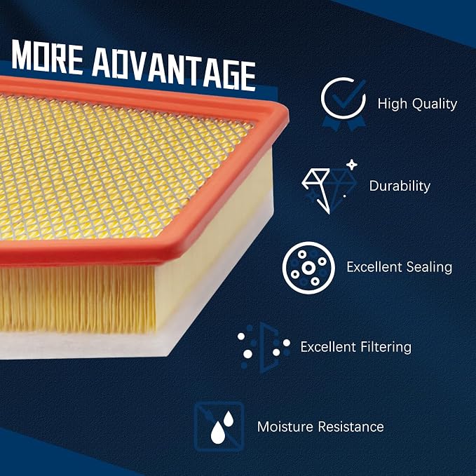 CA12404 84121217 Engine Air Filter Compatible - Image 4