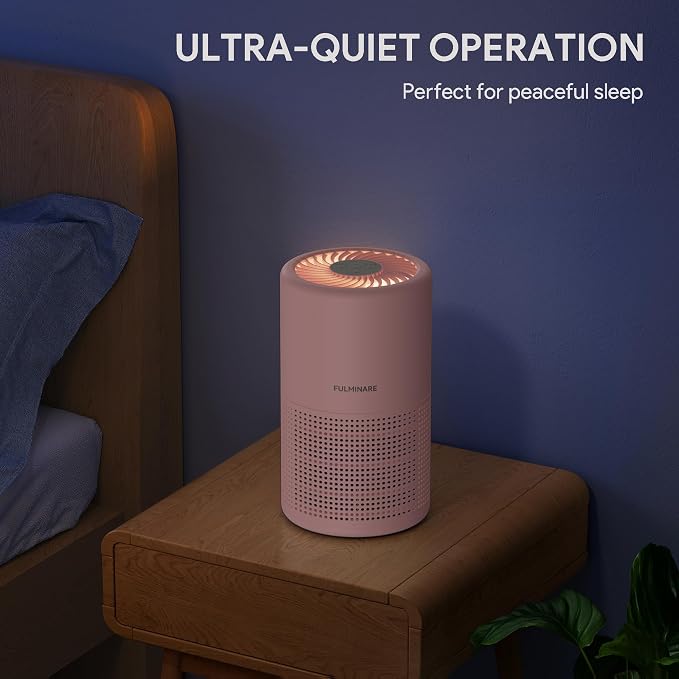 FULMINARE Air Purifiers for Bedroom H13 True HEPA Air Filter, Quiet Air Cleaner - Image 9