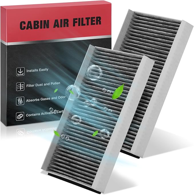 BDFHYK 2PC Cabin Air Filters by BDFHYK