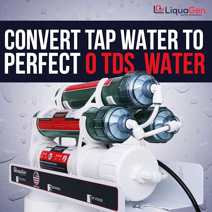 LiquaGen - Heavy Duty & High Capacity 7-Stage Aquarium Reef and Deionization - Image 4