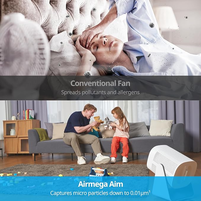COWAY Air Purifier for Home Bedroom, 2-in-1 - Image 3