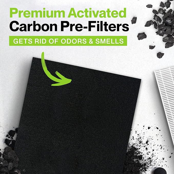 Durabasics 6 HEPA Filter Set for HPA300 Honeywell Air Purifier Filters & - Image 4