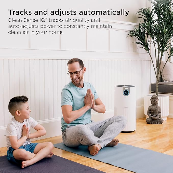 Shark Air Purifier for Home Large Room, Clean Sense Technology, HEPA Air Filter - Image 6