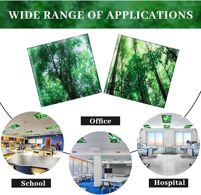 Tujoe 2 Pcs Fluorescent Light Covers - Image 4