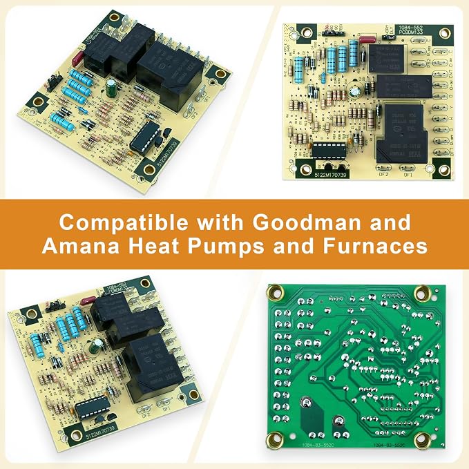 PCBDM133S Defrost Control Board 1084-552, Goodman Defrost Board Replacement - Image 9