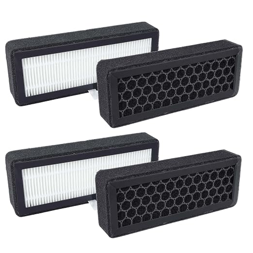 4Pcs Dual Layer HEPA13 Carbon Air Filter by Unknown