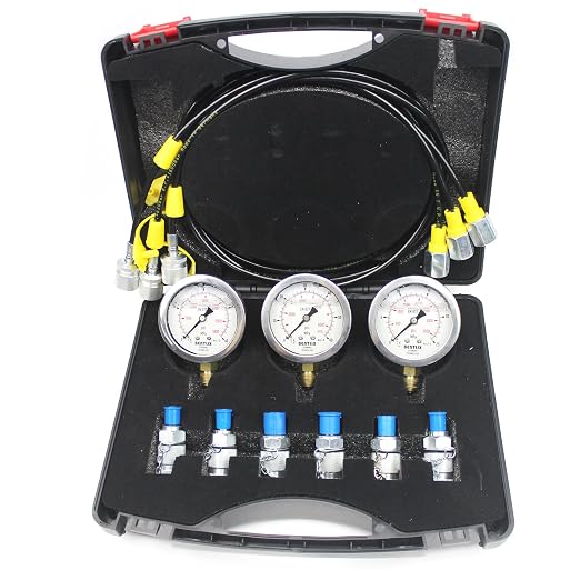 SINOCMP Hydraulic Pressure Test Coupling Kit by SINOCMP