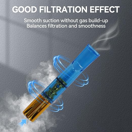 Cigarette Filter with Five Times Gold Coating, Clean Tar Tobacco Filter with - Image 6