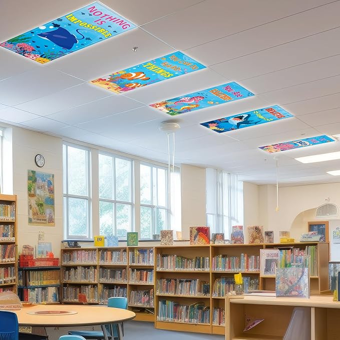 6 Pcs Fluorescent Light Covers - Image 7