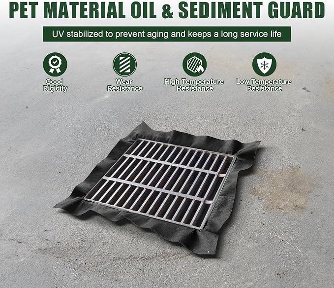PET Storm Drain Filter-47.2x47.2x23.6in Oil & Sediment Guard - Image 3