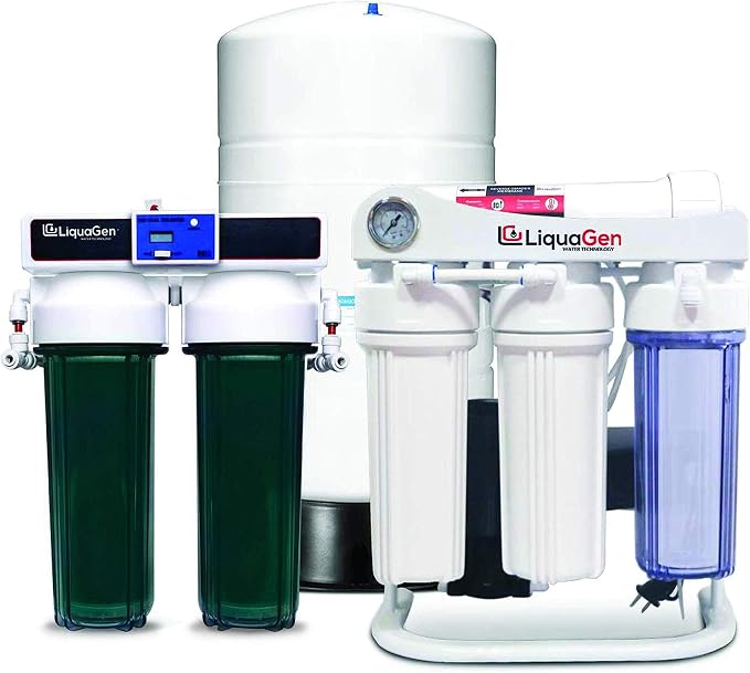 LiquaGen - Light Commercial Grade RO/DI Water Filter System | Reverse Osmosis by LiquaGen