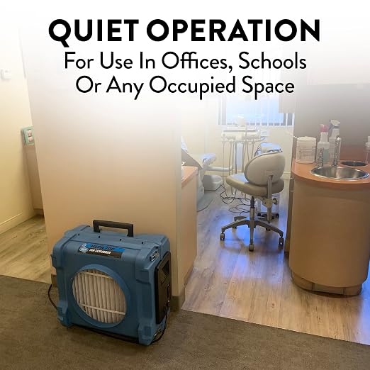 Dri-Eaz HEPA 700 Air Scrubber, Industrial Air Filtration System, Optional - Image 4