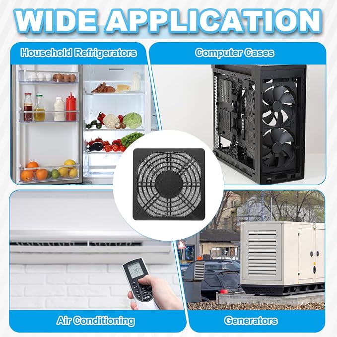 PATIKIL 110mm Fan Filter Grill - Image 7