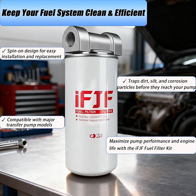 iFJF 1200KTF7018 Fuel Filter Spin-on Particulate Replacement - Image 4